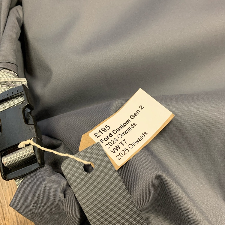 Grey Thermal Screen Cover Ford Custom - VW T7 Transporter - screen ...