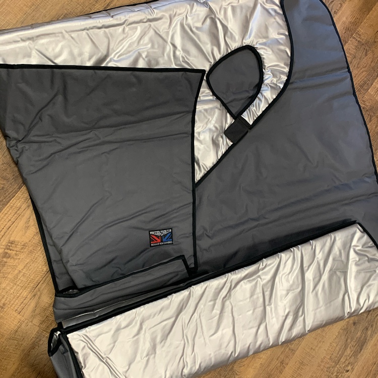 Grey Thermal Screen Cover Ford Custom - VW T7 Transporter - screen ...