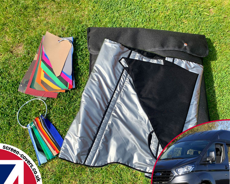 Ford Custom Thermal Screen Cover screencovers.co.uk